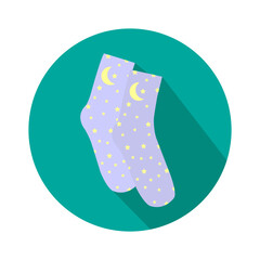 baby socks illustration