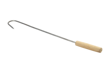 fish gaff, hook isolated from background