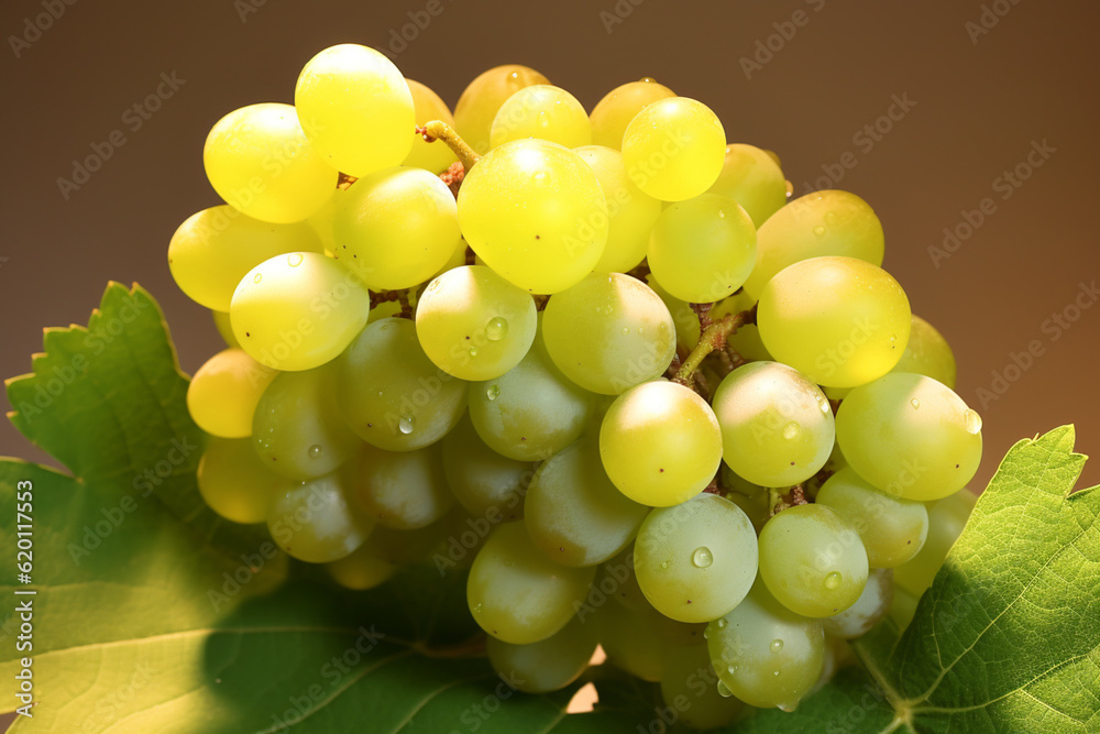 Aufkleber Sauvignon Blanc is a crisp and refreshing white wine grape. Generative AI technology