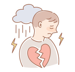 the scars of parting.