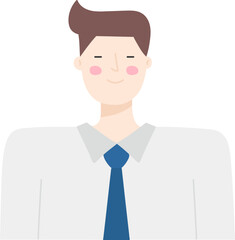 Businessman People Avatar illustration
