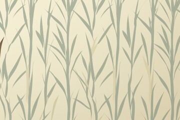 Minimalist Bamboo Pattern Background, Generative AI 