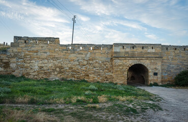 Gate of the medieval Turkish fortress Yenikale © PhotOleh