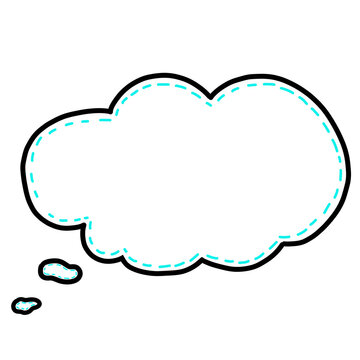 Thinking Cloud Cartoon