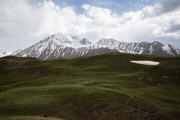 Fototapeta premium Beautiful nature of Kyrgystan at summer