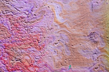 Naklejka premium Impressionism as art abstract background. Paint texture closeup