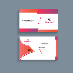 modern business card design template