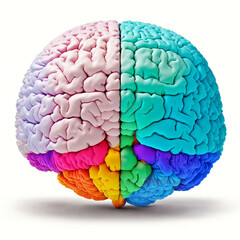 3d rendered illustration of human brain