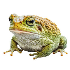 Obraz premium Cute toad looking isolated on white