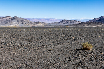 Picturesque landscape along the route to El Peñon - wild nature of the remote highlands in Argentina, South America - Discovering the Puna