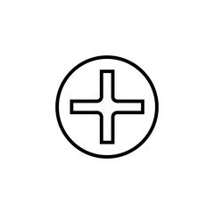 Obraz premium screw icon