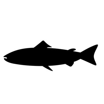 recommend clip art: Fish vector silhouette