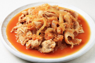 豚のしょうが焼き