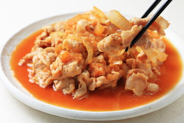 豚のしょうが焼き