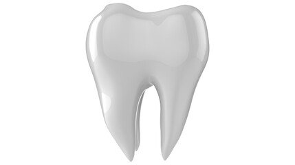 tooth isolated on transparent background