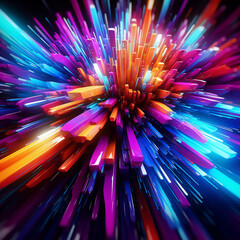 Colorful Vibrant Abstract Background