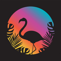 flamingo illustration