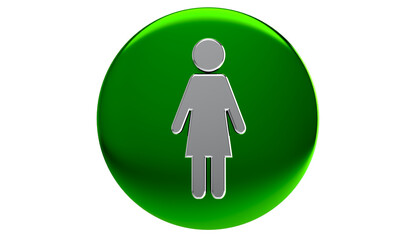Toilet icons set, man and woman symbol, toilet signs, WC toilet signs