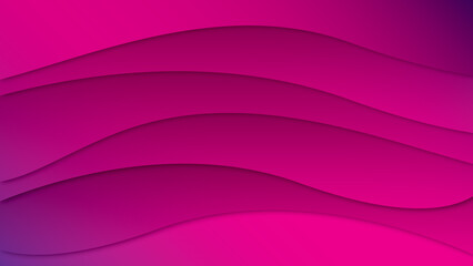 Waves abstract background pink and purple colors.