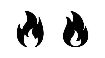 Fire icon vector. fire flame icon