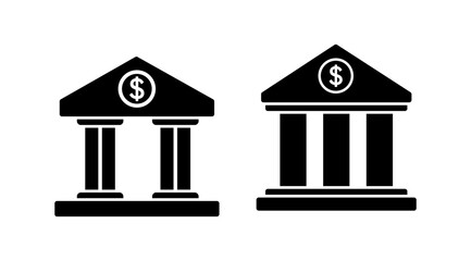 Bank icon vector. bank icon symbol