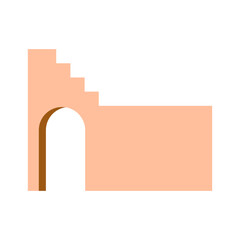 Fototapeta premium Customable Boho Architecture 