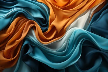 vibrant flowing cloth fabric background