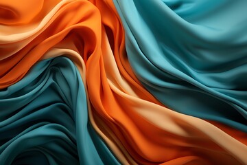 vibrant flowing cloth fabric background