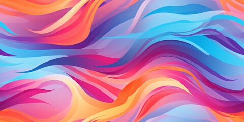 Obraz premium a colorful abstract background with wavy lines