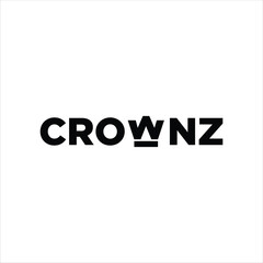 Crown Logo Design Template Element