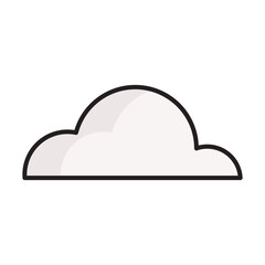 Cloud Simple Illustration