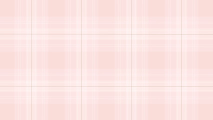 Pink plaid fabric texture as a background	