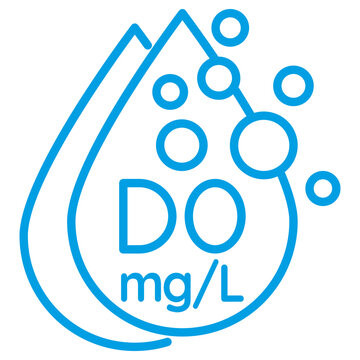 blue water droplet with do mg/l clip art preview