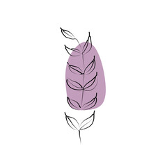 hand drawn flower ethnic 