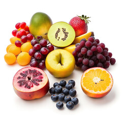 Naklejka na ściany i meble A plate of delicious fruit