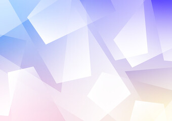 Geometric crystal gradient layer presentation cover background
