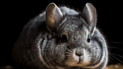 Witness the agile and playful nature of the chinchilla in motion, frozen in a moment of leaping or hopping. 🐭💨✨ Get ready to be amazed by their boundless energy and adorable antics.