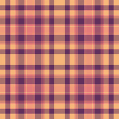 Vector texture seamless of pattern tartan check with a plaid textile background fabric.