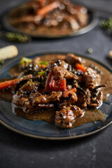 Stir Fried Pork with Black Pepper