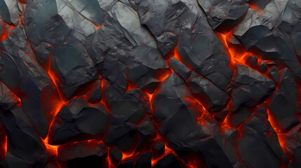 Magma rock abstract background. Generative ai design.