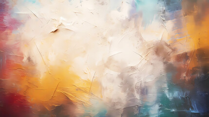 Obraz na płótnie Canvas Abstract painting background. Generative ai texture design.