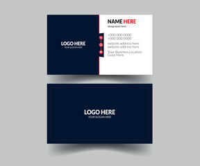 Business Card print simple creative design. 
