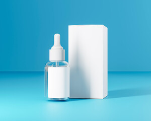 Cosmetic Dropper Bottle and Box