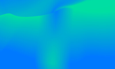 Beautiful green and blue gradient background smooth and soft texture