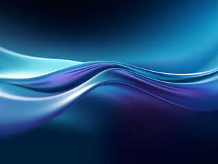 Fototapeta premium Captivating Blue Abstract Background Evoking Serenity and Inspiration Technology Concept Generative ai