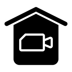 home glyph icon