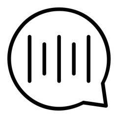 audio line icon