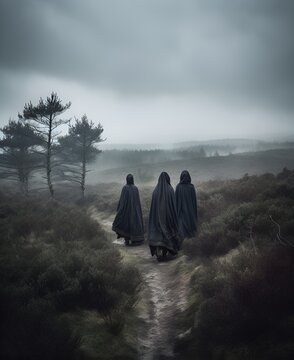 Shakespeare Macbeth the three witches.