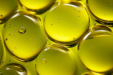 texture transparent olive oil emulsion paint . Generative AI
