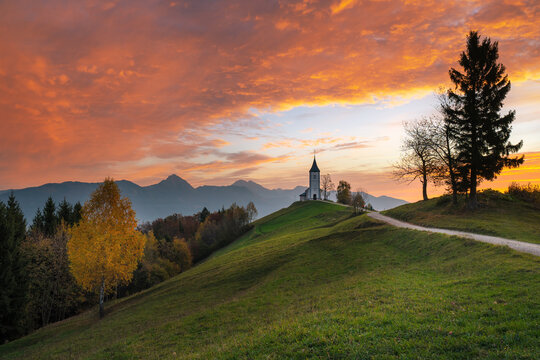 Jamnik Sunset Slovenia